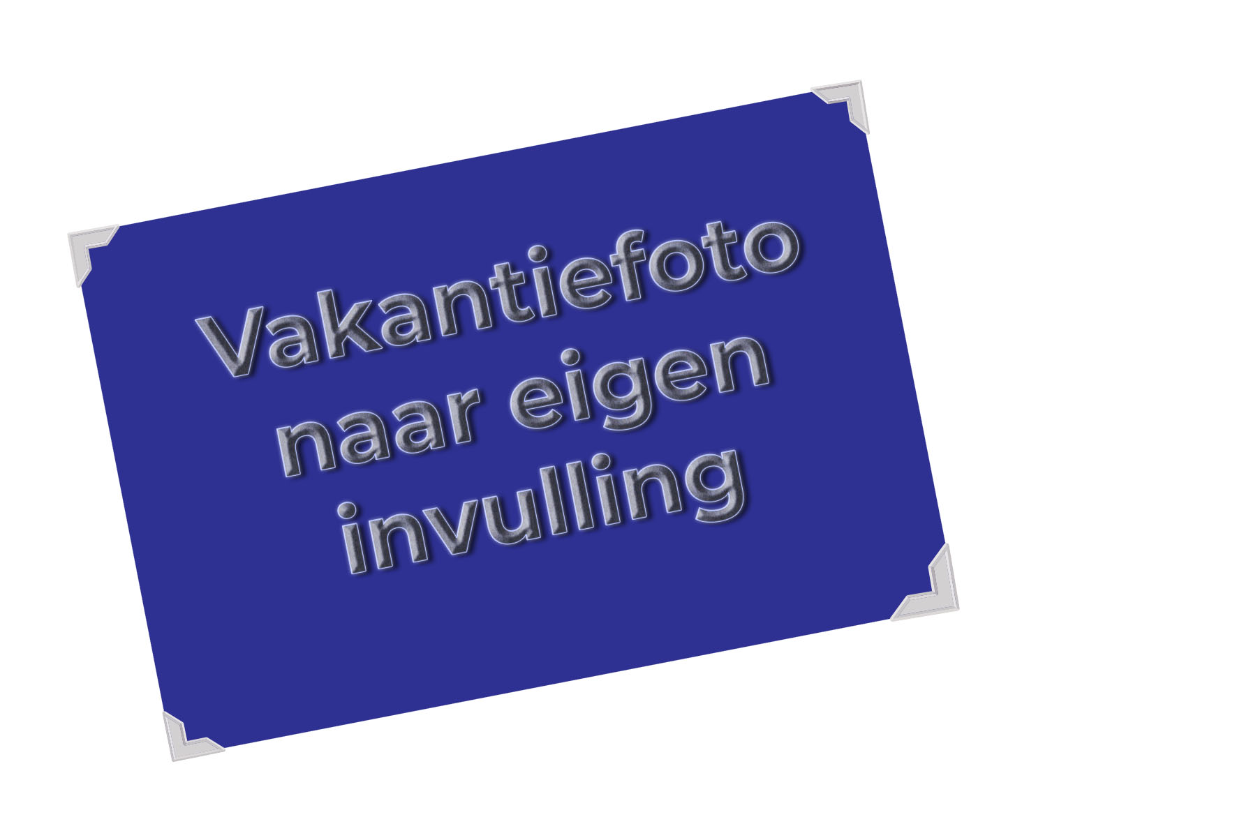 Geen foto - Vakantiefoto naar eigen invulling
